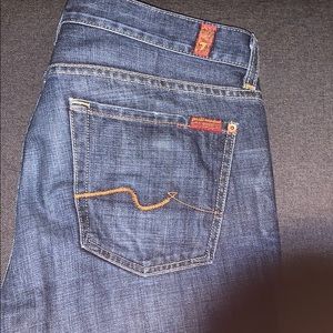 7 for All Mankind men’s bootcut jeans (worn once)